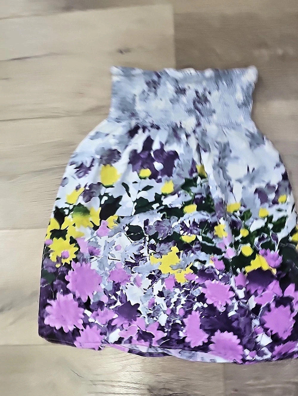 XXI Floral Top in Purple & Blue Size Small